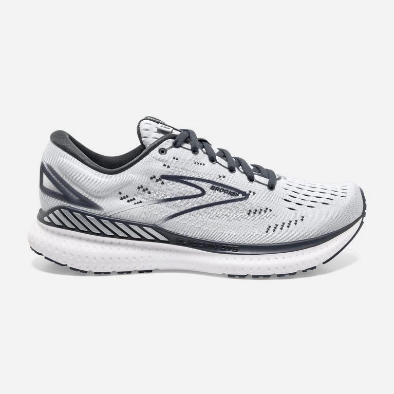 Brooks Glycerin Gts 19 Max Cushion - Zapatillas Running Asfalto Mujer - Gris / Blancas (OC9381604)